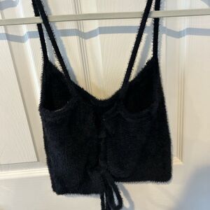 Fuzzy tank top